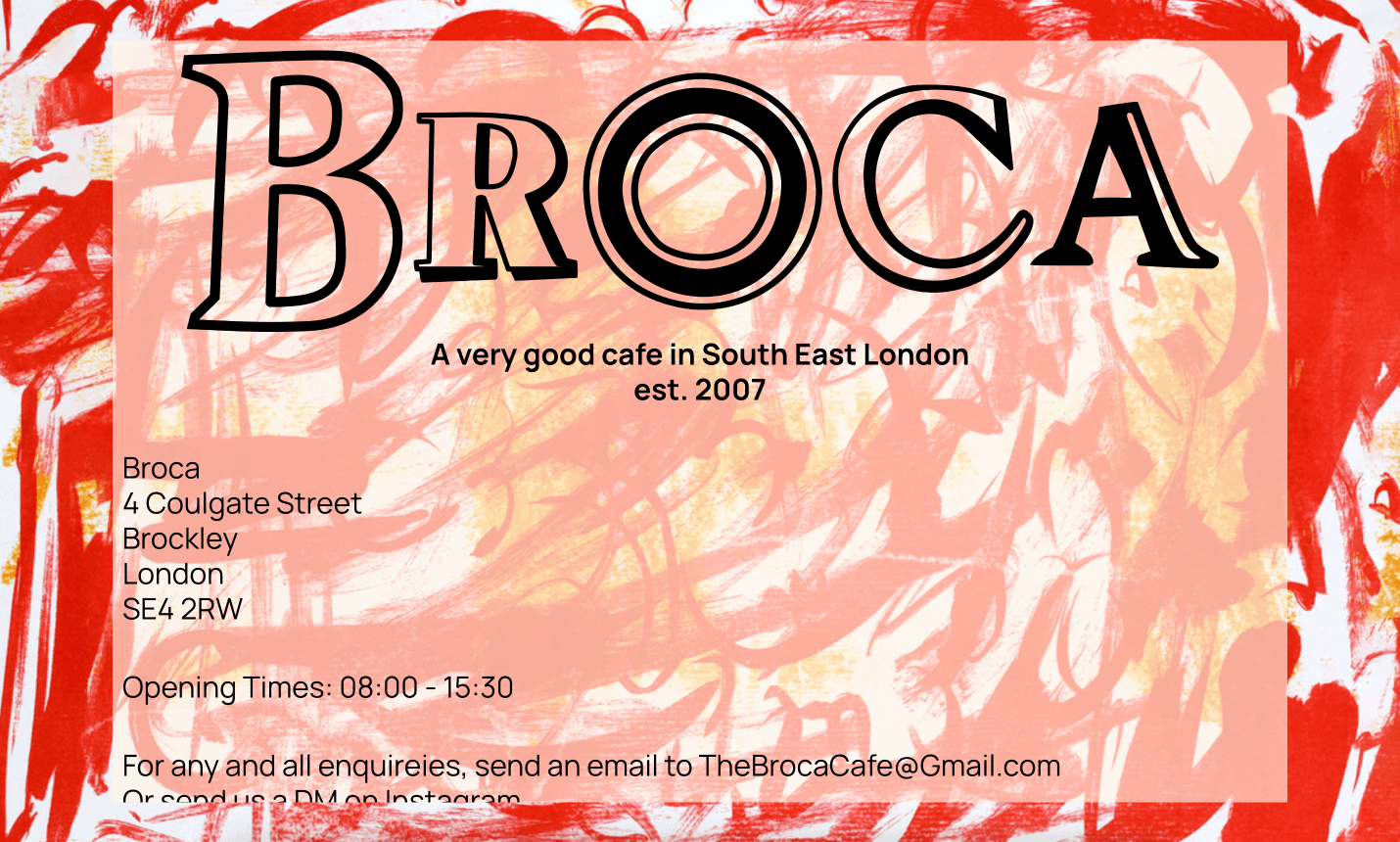 The Broca Cafe